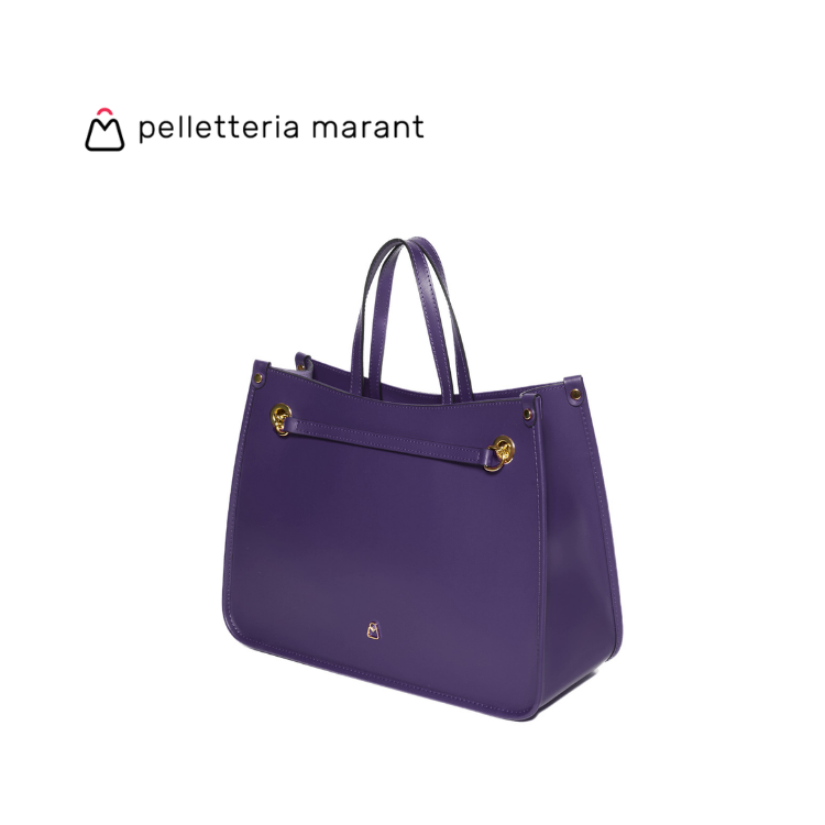 PELLETTERIA MARANT MARTA Leather Tote Handbag