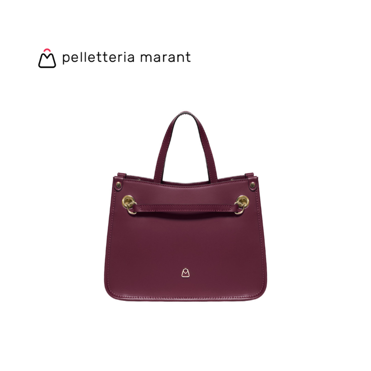 PELLETTERIA MARANT MARTA SMALL Leather Handbag