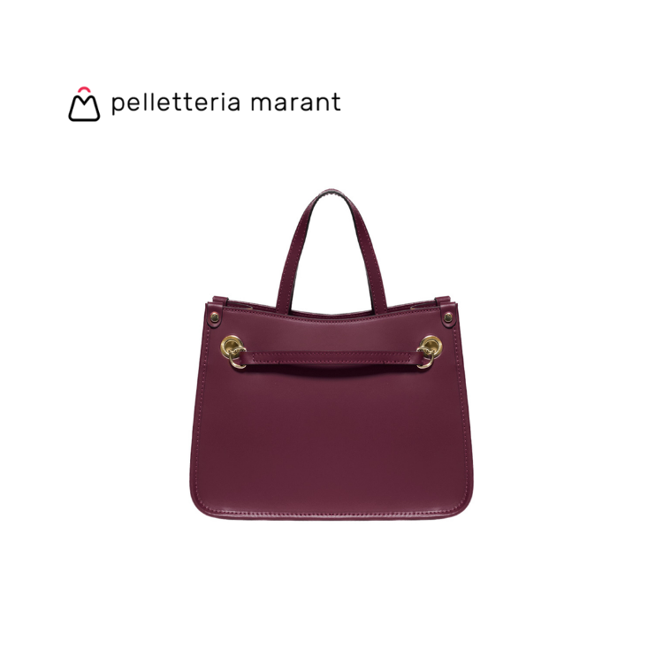 PELLETTERIA MARANT MARTA SMALL Leather Handbag