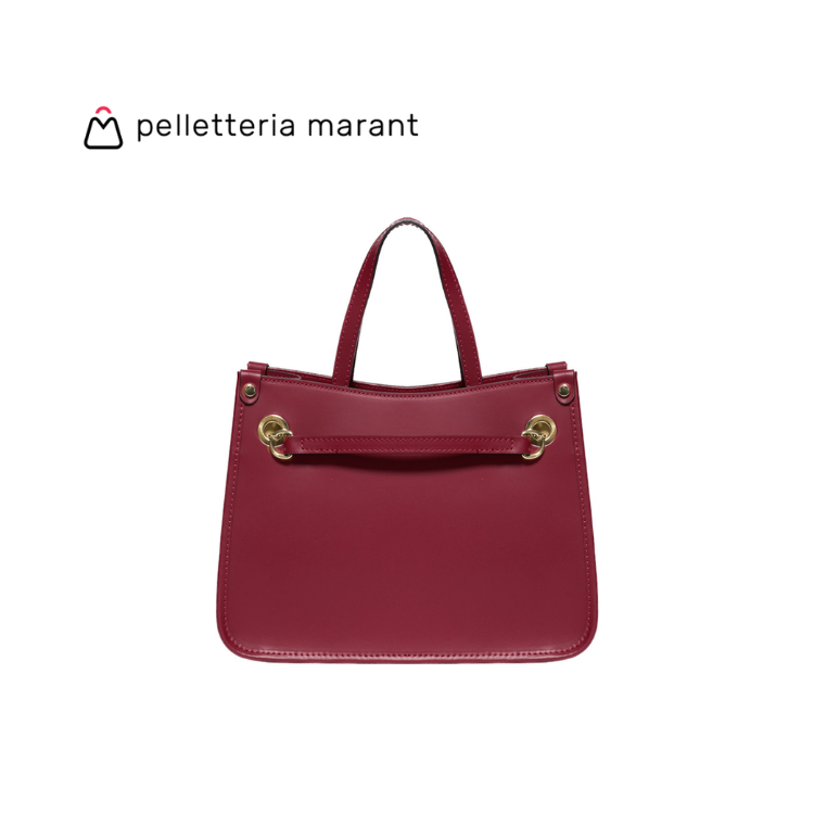 PELLETTERIA MARANT MARTA SMALL Leather Handbag