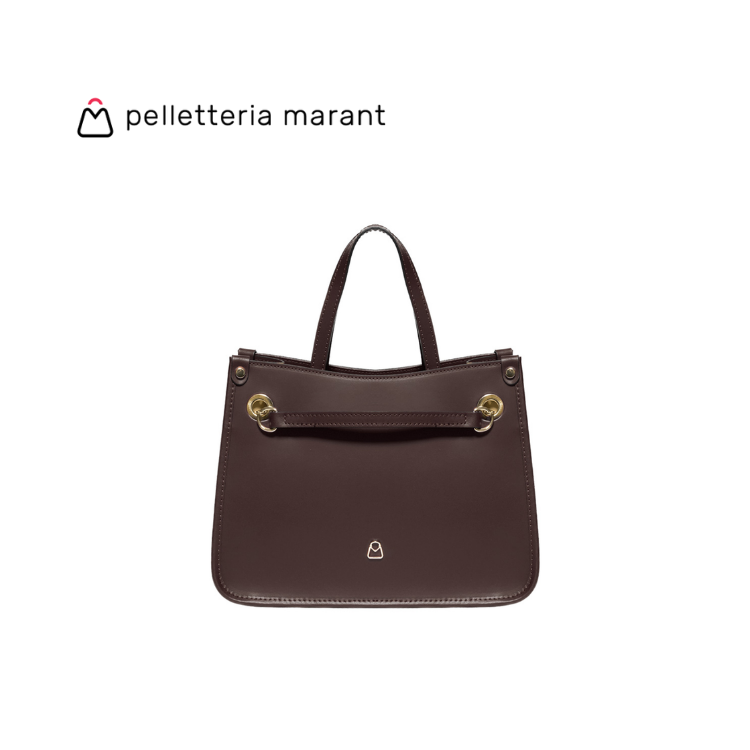PELLETTERIA MARANT MARTA SMALL Leather Handbag