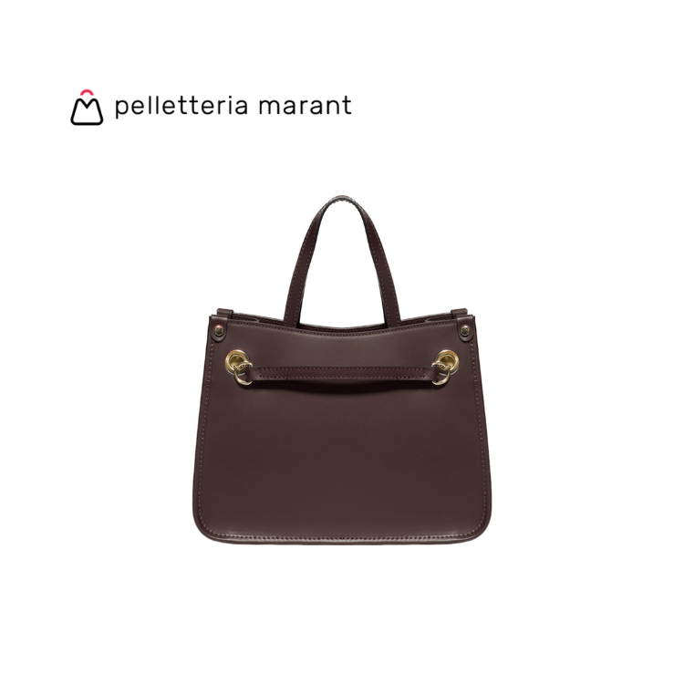 PELLETTERIA MARANT MARTA SMALL Leather Handbag