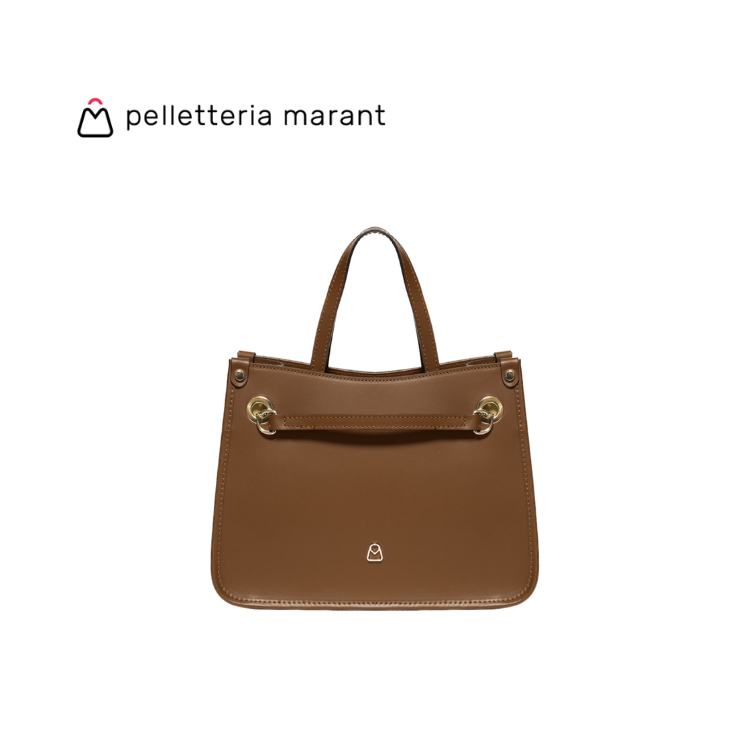 PELLETTERIA MARANT MARTA SMALL Leather Handbag