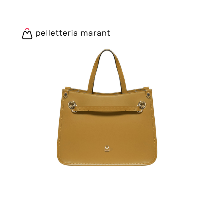 PELLETTERIA MARANT MARTA SMALL Leather Handbag