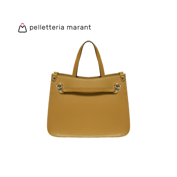 PELLETTERIA MARANT MARTA SMALL Leather Handbag