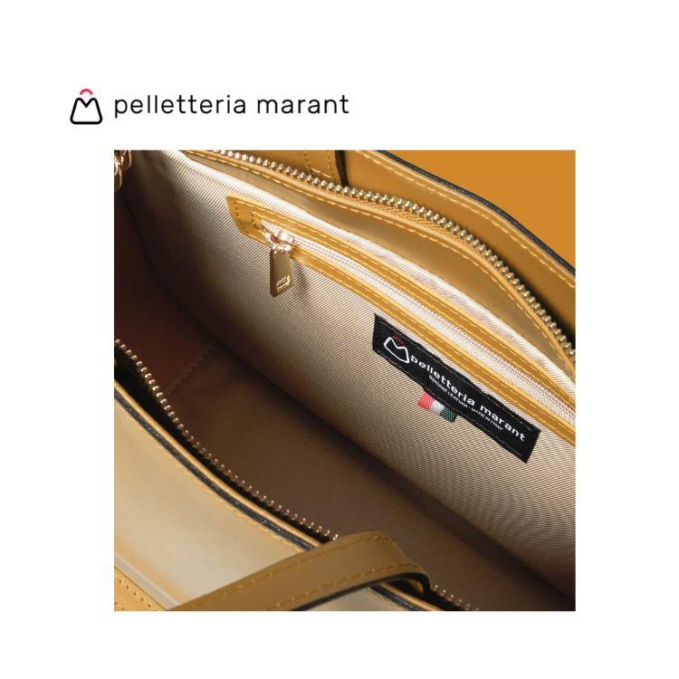 PELLETTERIA MARANT MARTA SMALL Leather Handbag