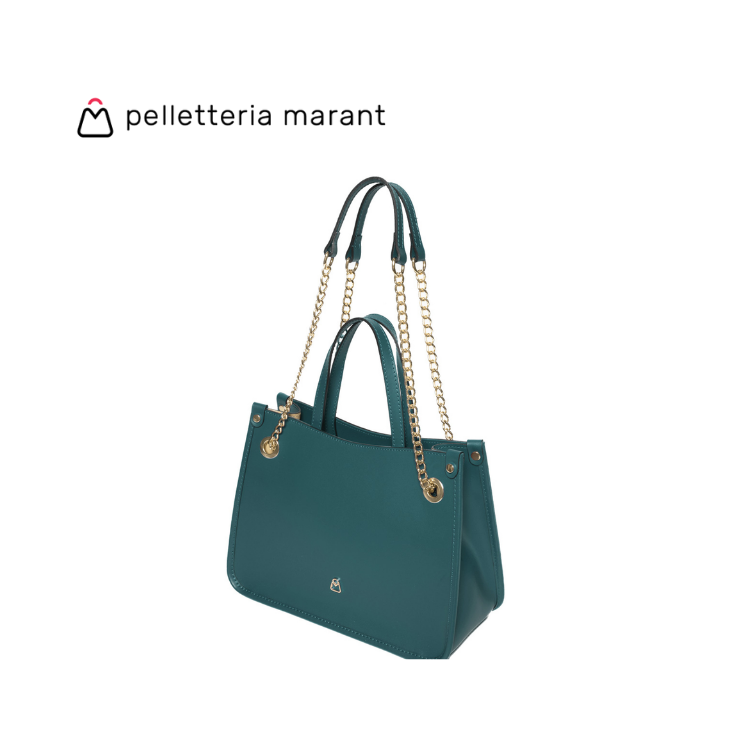 PELLETTERIA MARANT MARTA SMALL Leather Handbag