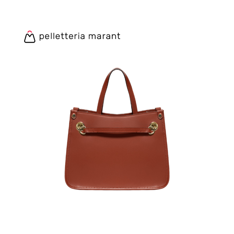 PELLETTERIA MARANT MARTA SMALL Leather Handbag