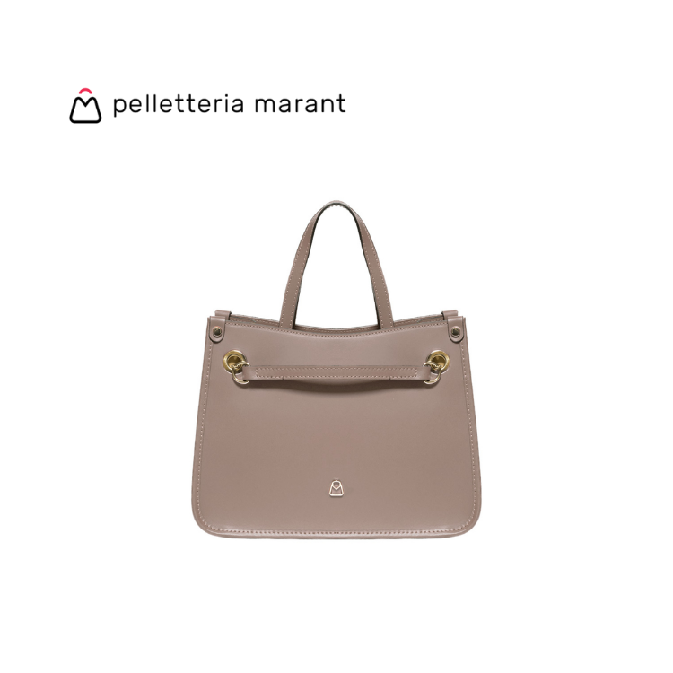 PELLETTERIA MARANT MARTA SMALL Leather Handbag