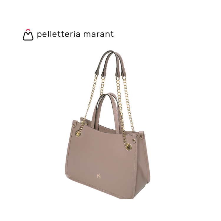 PELLETTERIA MARANT MARTA SMALL Leather Handbag