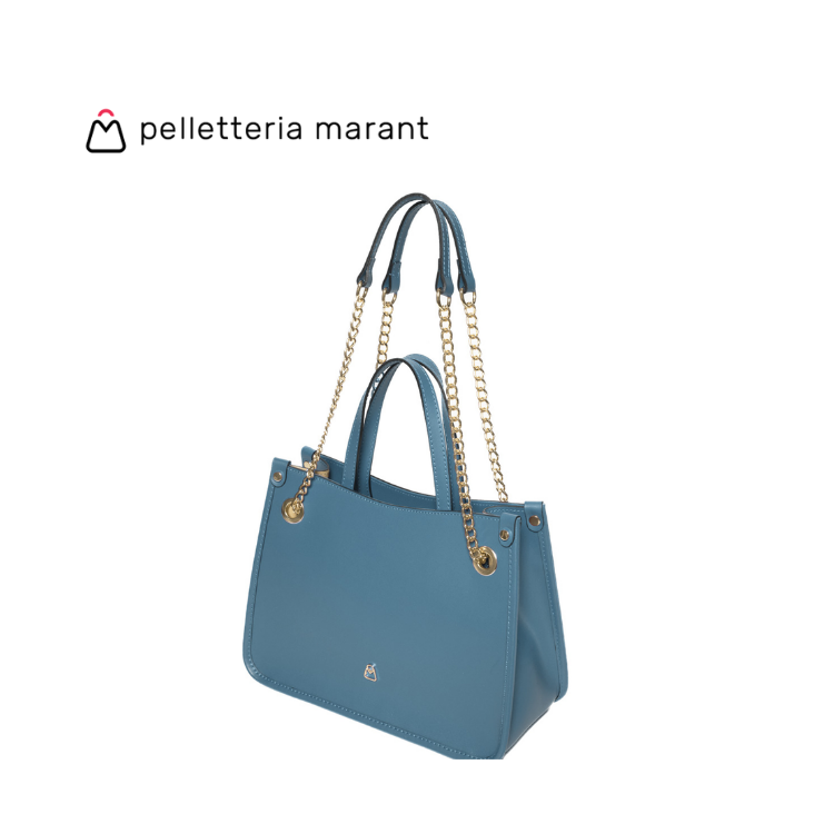 PELLETTERIA MARANT MARTA SMALL Leather Handbag