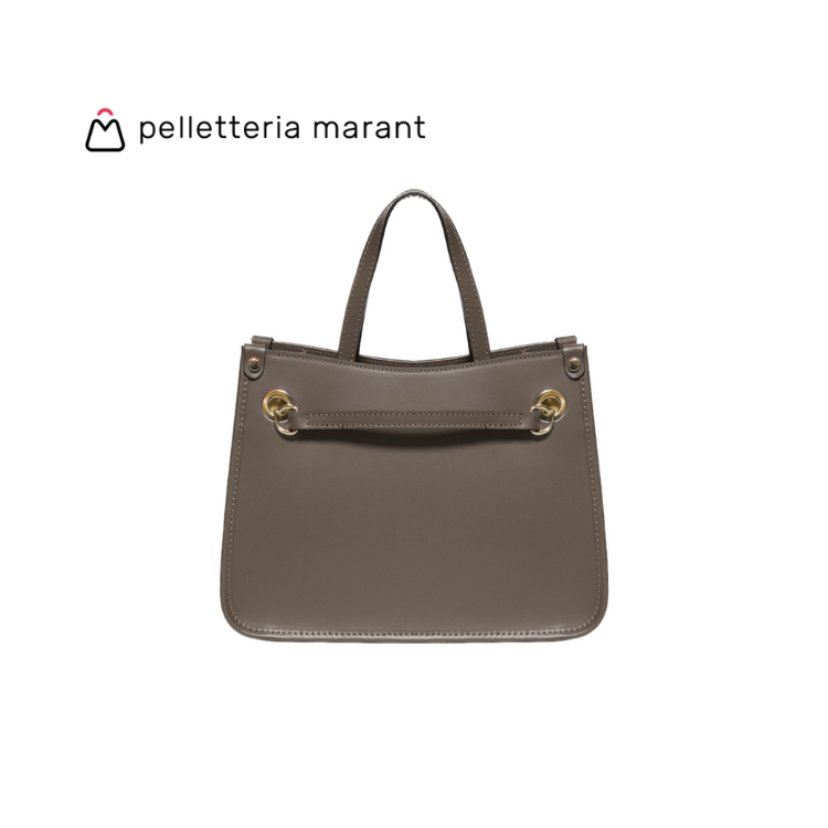 PELLETTERIA MARANT MARTA SMALL Leather Handbag