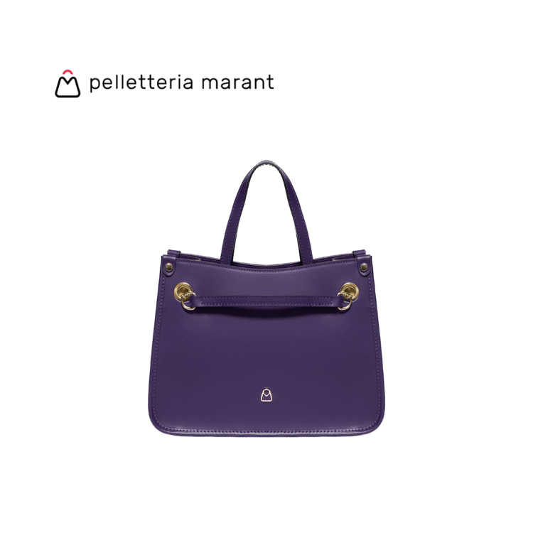 PELLETTERIA MARANT MARTA SMALL Leather Handbag
