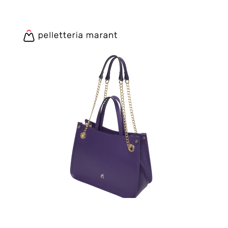 PELLETTERIA MARANT MARTA SMALL Leather Handbag