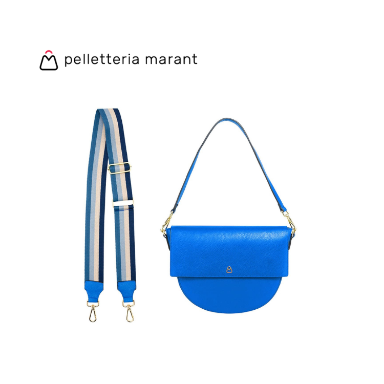 PELLETTERIA MARANT NEW GRETA 23 Half Moon Handbag