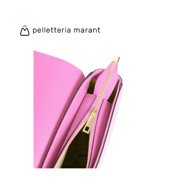 PELLETTERIA MARANT NEW GRETA 23 Half Moon Handbag