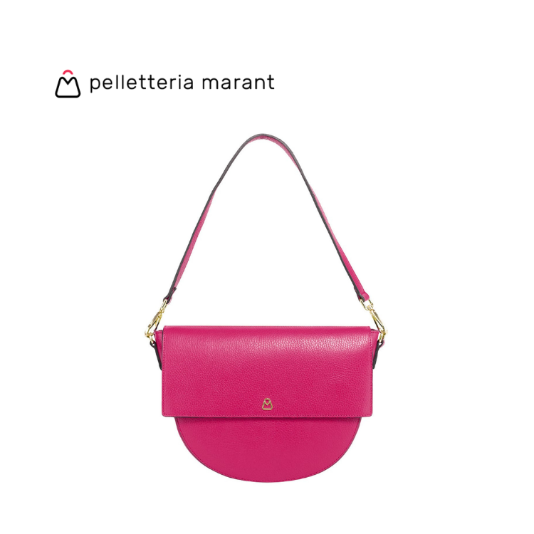 PELLETTERIA MARANT NEW GRETA 23 Half Moon Handbag