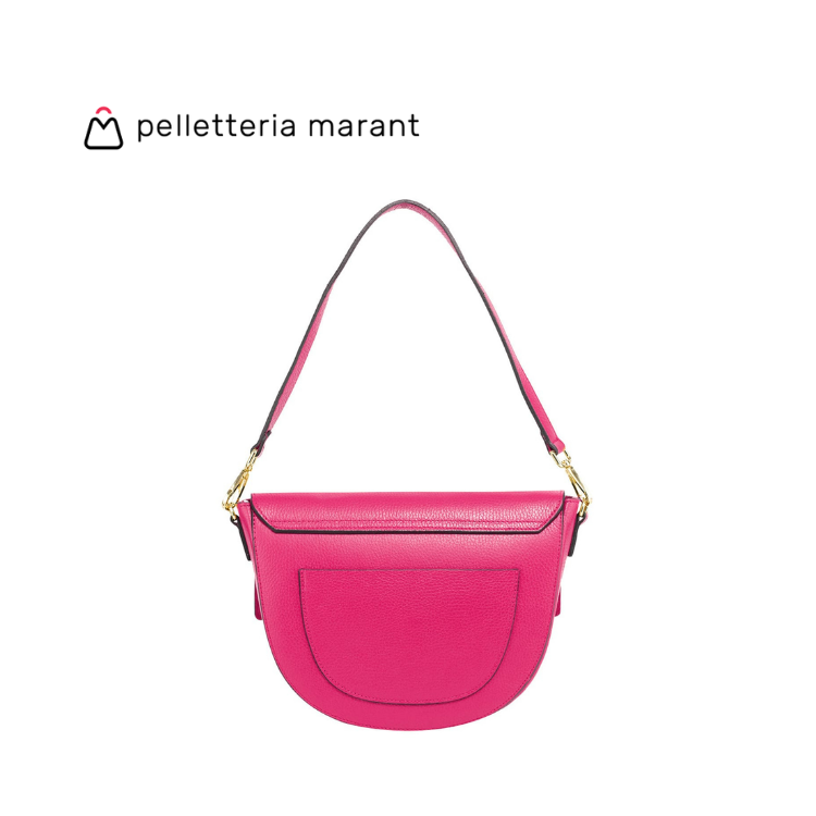 PELLETTERIA MARANT NEW GRETA 23 Half Moon Handbag