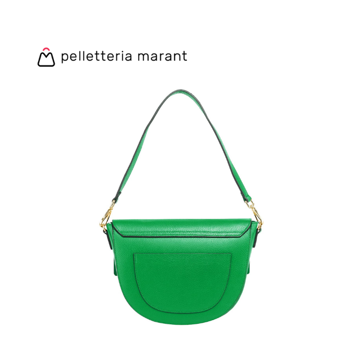 PELLETTERIA MARANT NEW GRETA 23 Half Moon Handbag