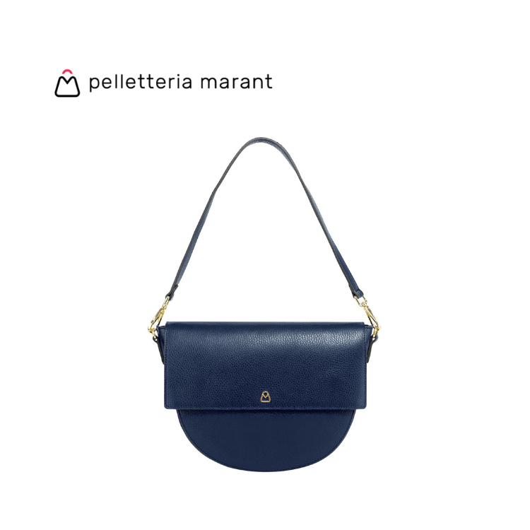 PELLETTERIA MARANT NEW GRETA 23 Half Moon Handbag