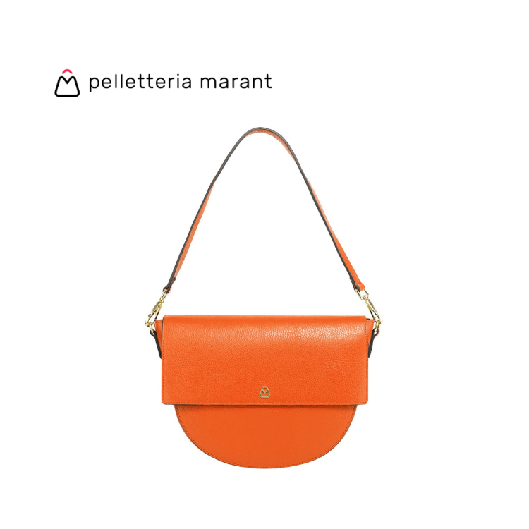 PELLETTERIA MARANT NEW GRETA 23 Half Moon Handbag