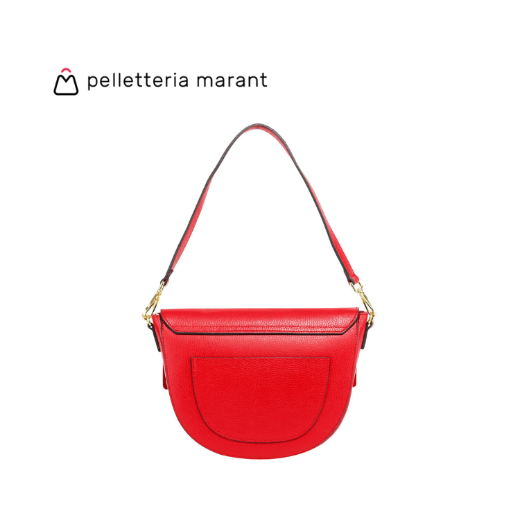 PELLETTERIA MARANT NEW GRETA 23 Half Moon Handbag