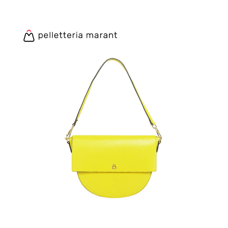 PELLETTERIA MARANT NEW GRETA 23 Half Moon Handbag