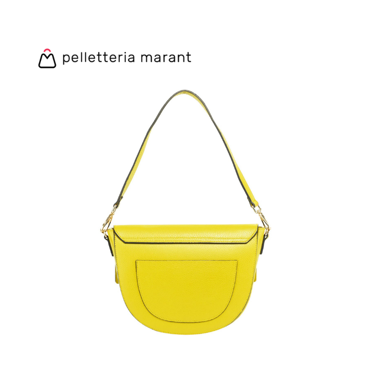 PELLETTERIA MARANT NEW GRETA 23 Half Moon Handbag