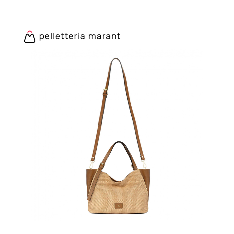 PELLETTERIA MARANT LUDMILLA SMALL RAFIA Handbag