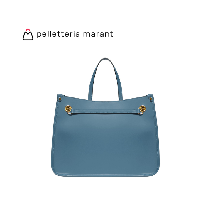 PELLETTERIA MARANT MARTA Leather Tote Handbag