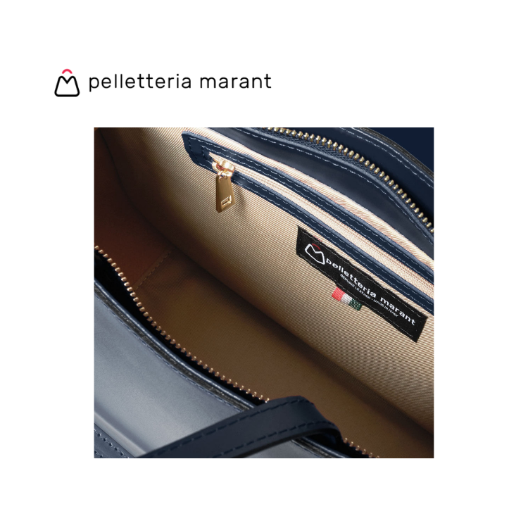 PELLETTERIA MARANT MARTA SMALL Leather Handbag