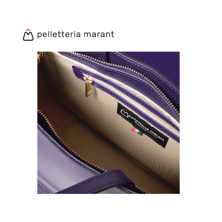 PELLETTERIA MARANT MARTA SMALL Leather Handbag