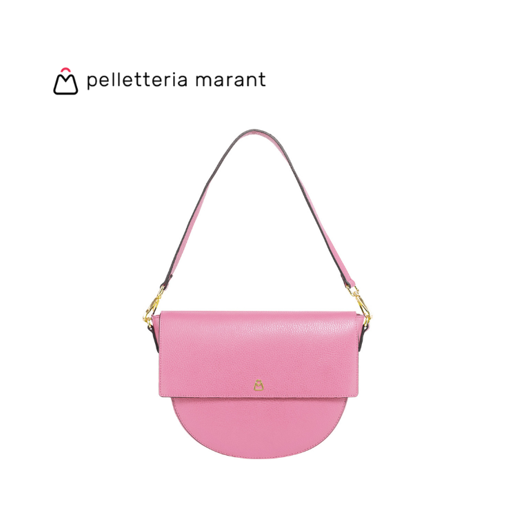 PELLETTERIA MARANT NEW GRETA 23 Half Moon Handbag